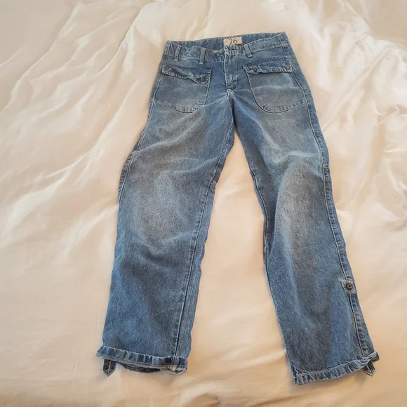 Free People Rory slim straight jeans 26 - Picture 1 of 4